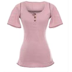  Classic/Pink Top Manche courte Rouge rose L