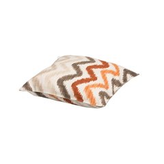   Coussin Ikat 31941 av.interieur 35x35 Brun 35x35