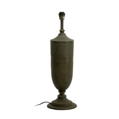   Pied de lampe Pompei Brun rouille 22x64cm