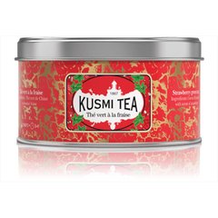 Kusmi Tea KUSMI TEA Thé vert à la Fraise 125gr  boite 125g