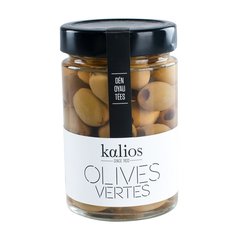 Kalios  Olives vertes dénoyautées au Naturel, 310gr  310gr