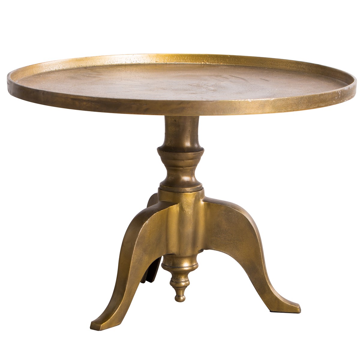  Merveille Table d'appoint ronde Merveille Brun bronze 65x65x34cm