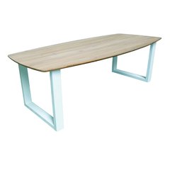   Table Alyx Droit ovale  200x110x77cm