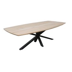   Table Lena Droit ovale  200x110x77cm