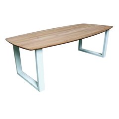   Table Mika Beveled ovale  220x110x77cm