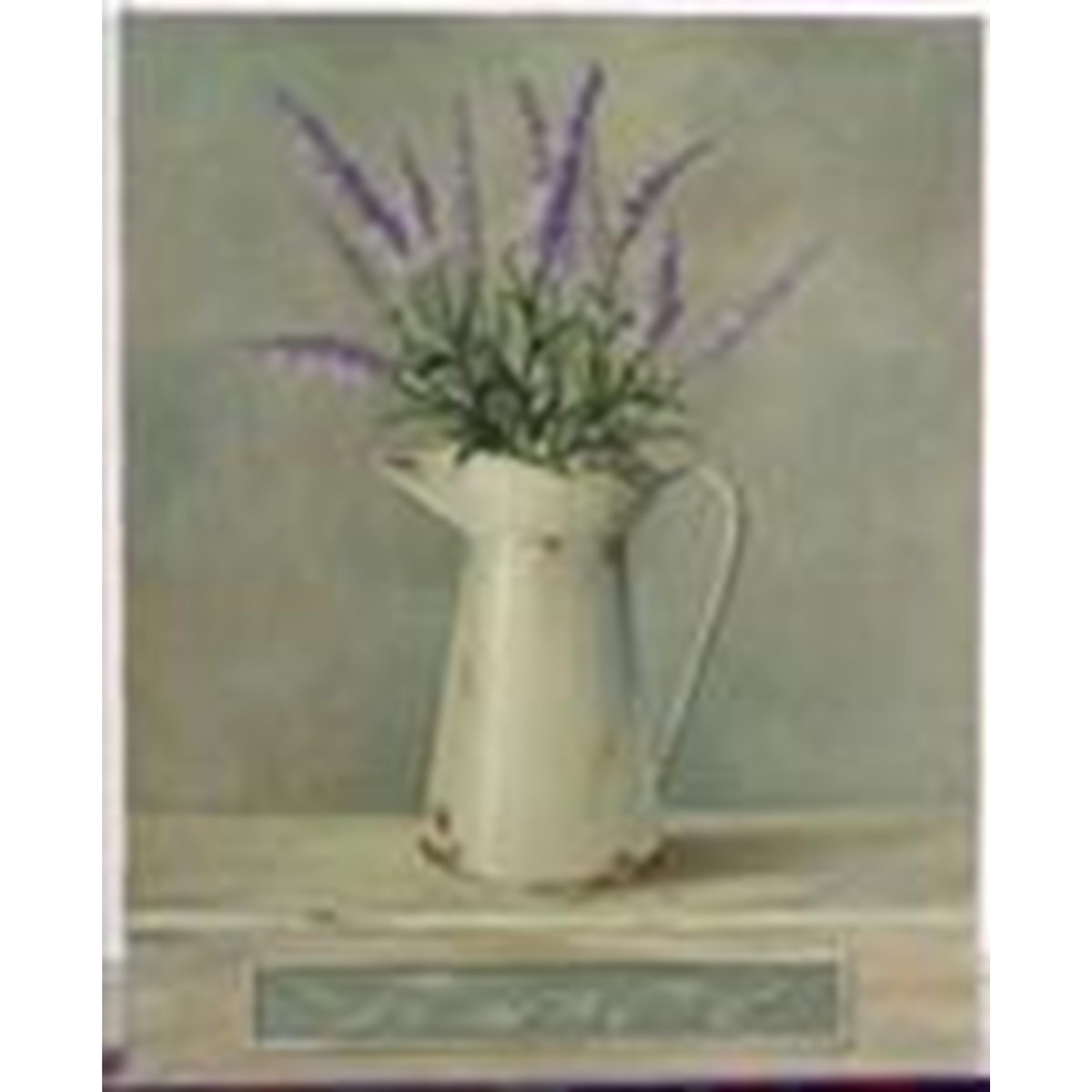   Tableau Lavender in jug  17.8x12.7cm