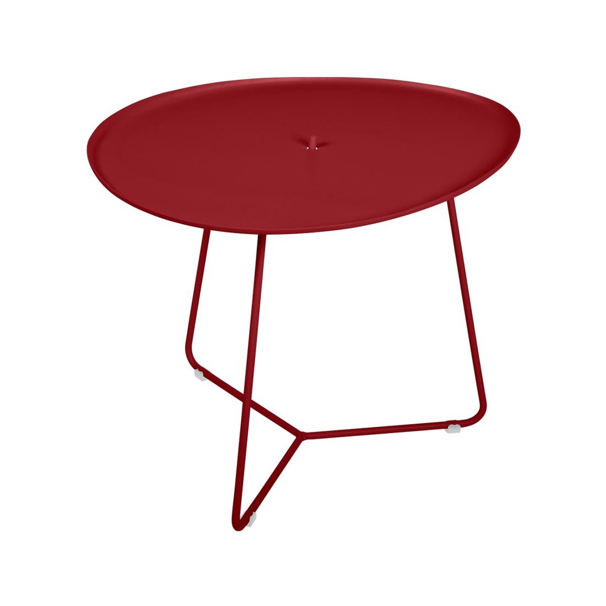 Fermob Cocotte Table basse cocotte Rouge groseille L 55 x l 44.5 x H43.5cm