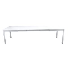 Fermob Ribambelle Table Ribambelle XL 3 Allonges Blanc L 299 x l 100 x H74cm