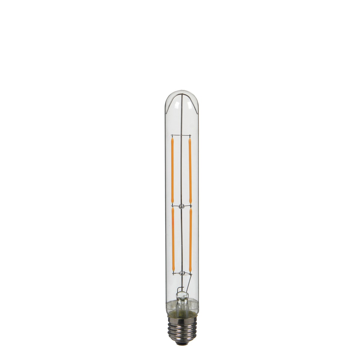   Ampoule filament tube halogène dimmable 4W-E27-2200K-300LM - h23xd3cm  h23xd3cm 4W-E27-2200K-300LM