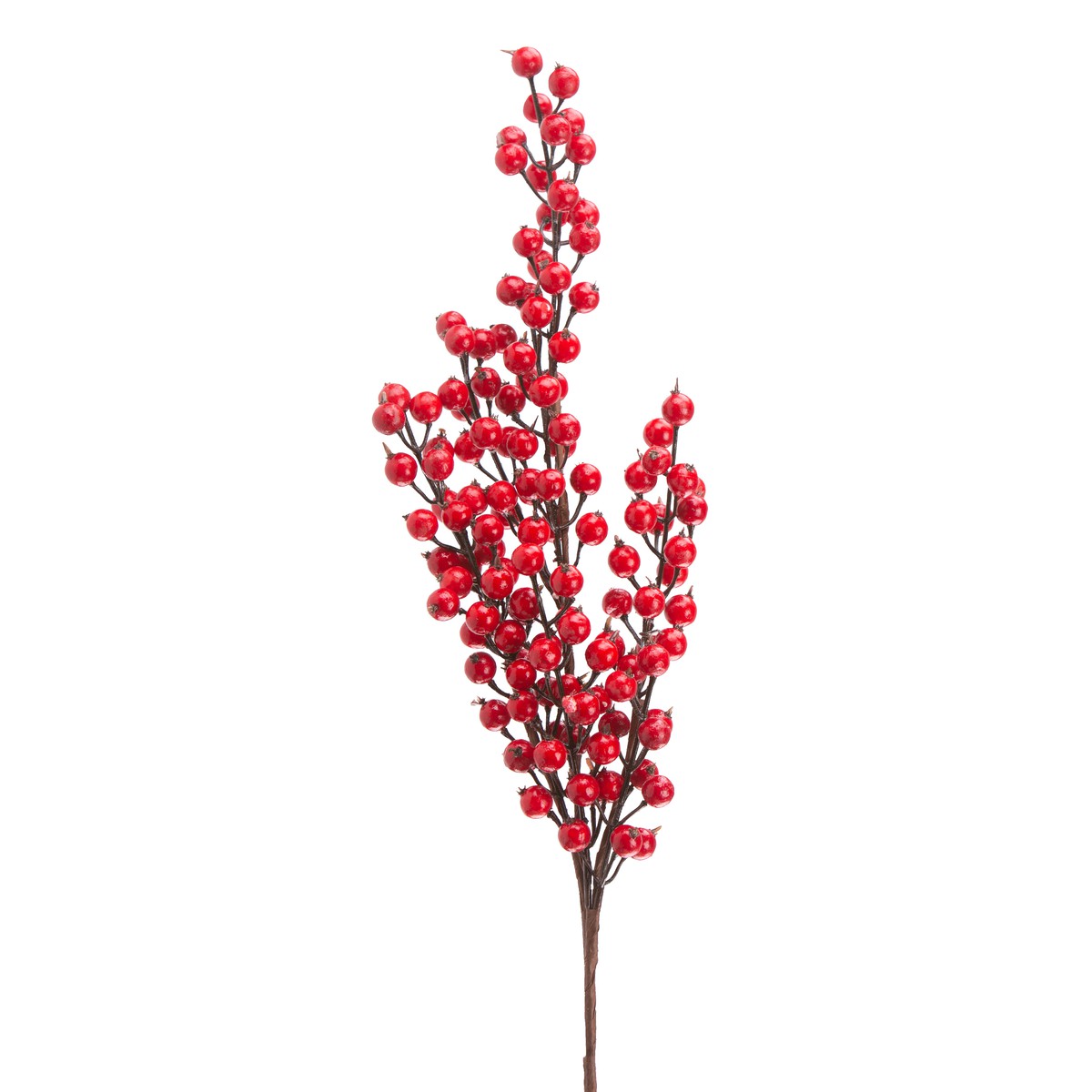   Baies en branche Rouge cerise 80cm