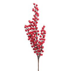   Baies en branche Rouge cerise 80cm