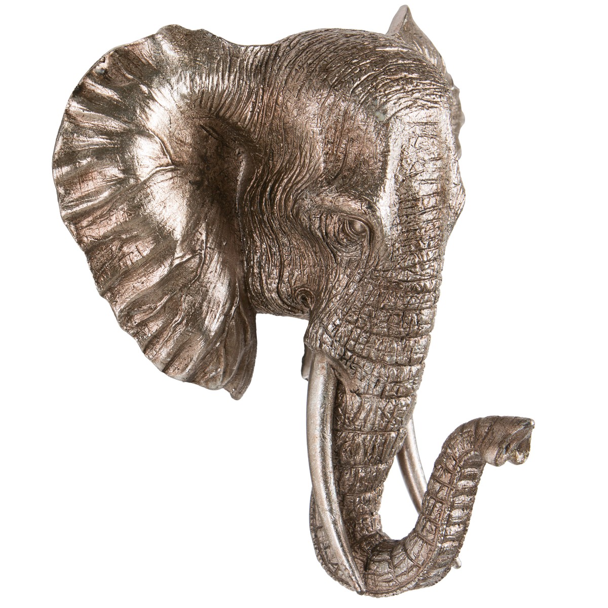   Trophée Elephant  27.5x26x15cm
