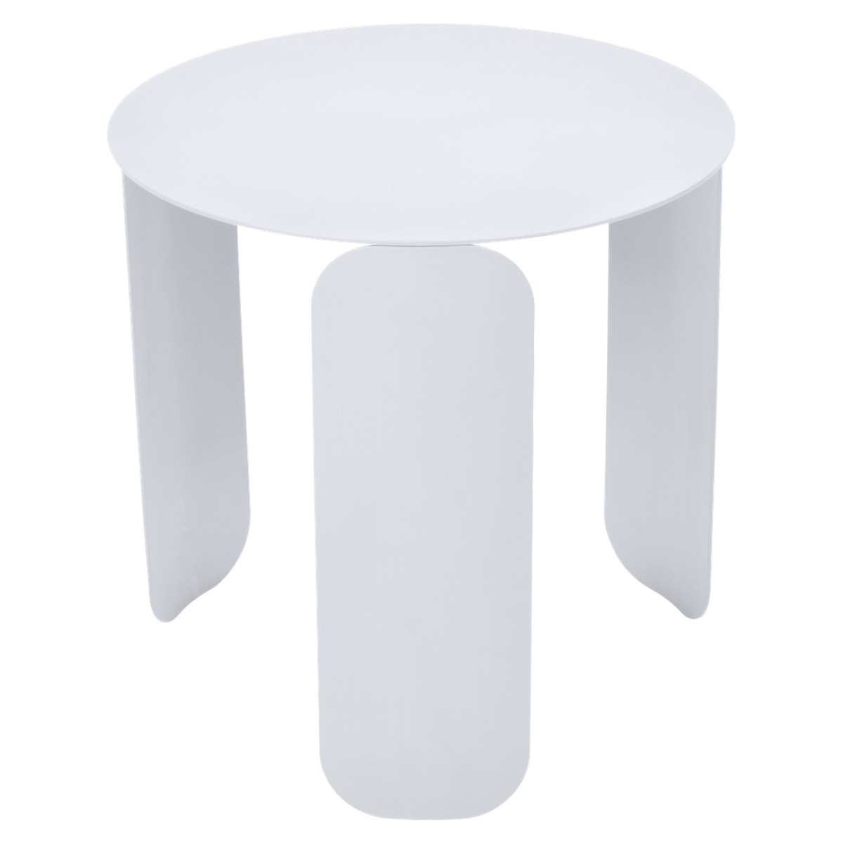 Fermob Bebop Table basse Bebop (petite) Blanc L 45 x l 45 x H45.5cm Diam : 45