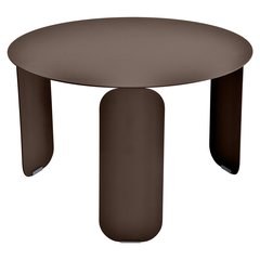 Fermob Bebop Table basse Bebop (moyen) Brun rouille L 60 x l 60 x H38.5cm Diam : 60