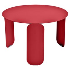 Fermob Bebop Table basse Bebop (moyen) Rouge cerise L 60 x l 60 x H38.5cm Diam : 60