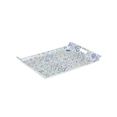  Casa Decor blue Plateau 52x37 Casa Decor Blue  52x37cm