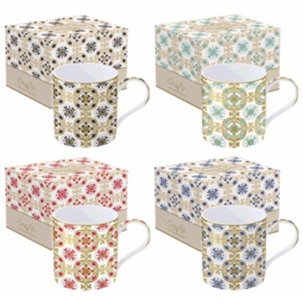  Deco Chic Coffret 1 mug Ornamental  350 ML