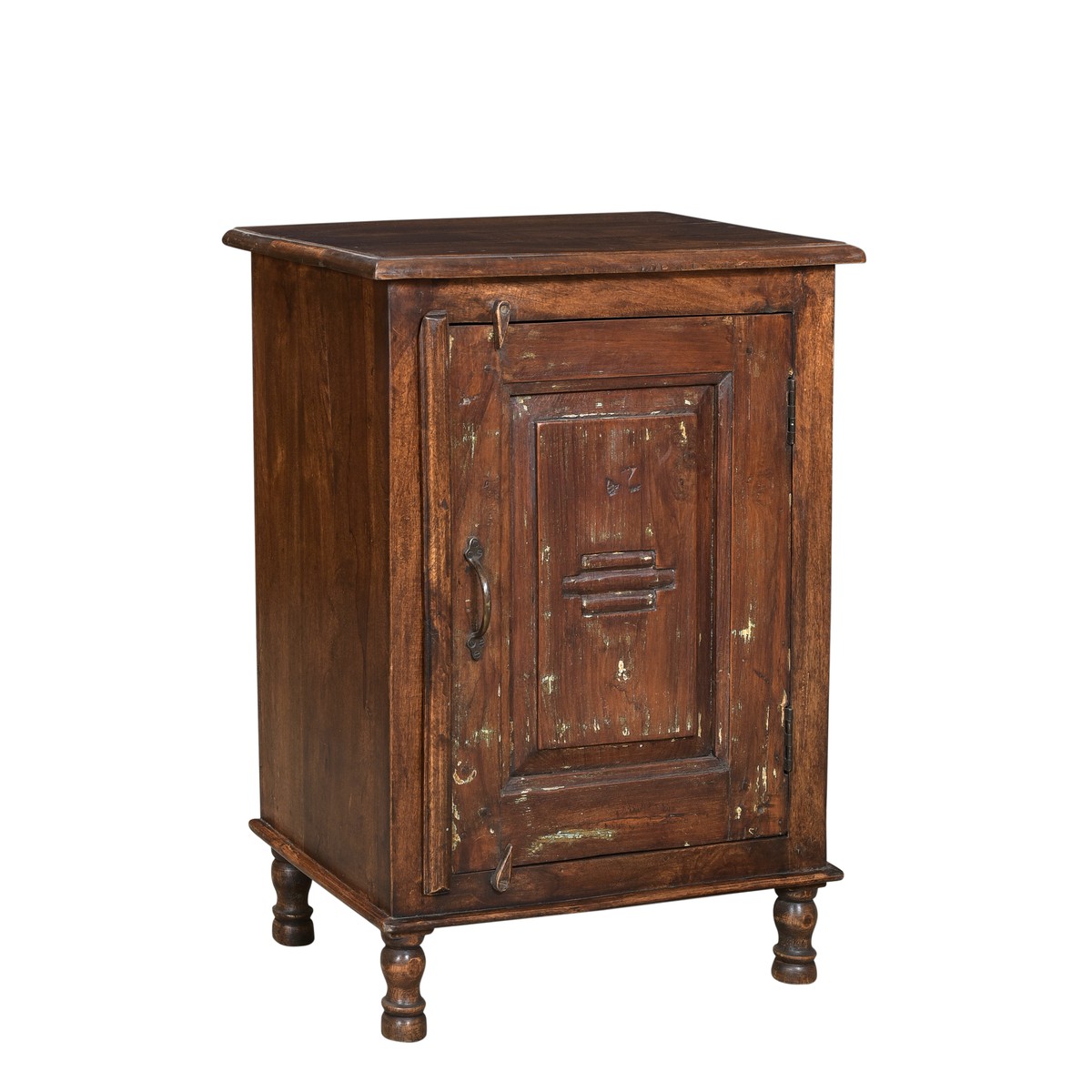 Schilliger Sélection  Chevet 1 porte en teck  51x36x71cm