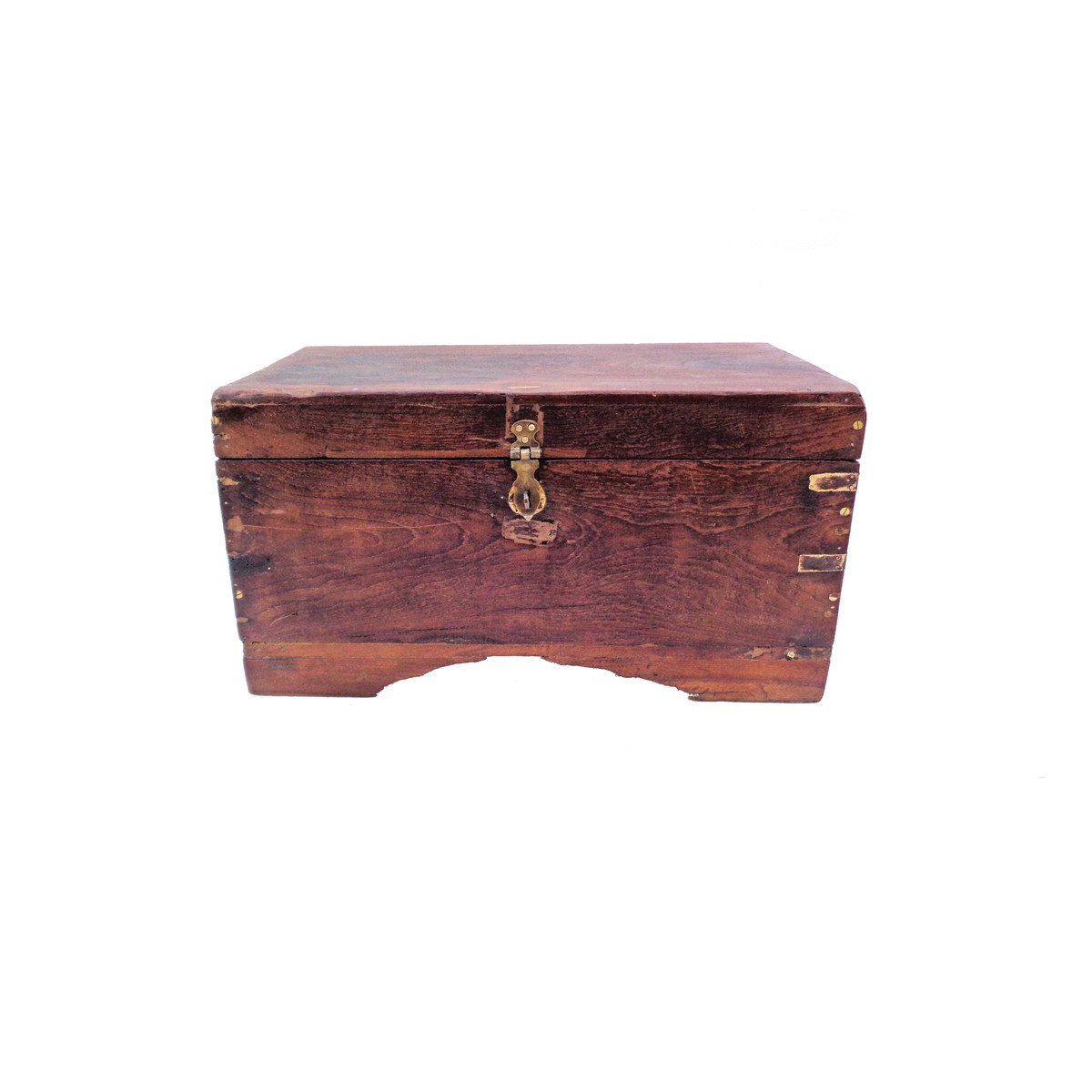 Schilliger Sélection  Coffre ancien avec intérieur à compartiments  89x45x48cm