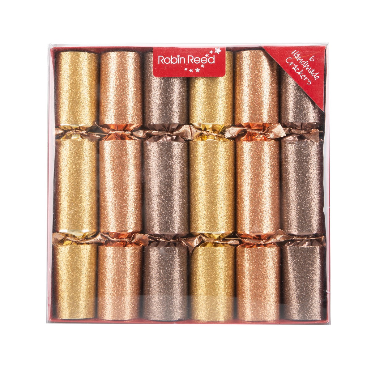 Robin Reed Crackers Gold Shimmer 6pcs  30cm