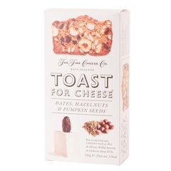 The Fine Cheese Co  Toasts Dates, Noisettes et Graines de Citrouille  100gr
