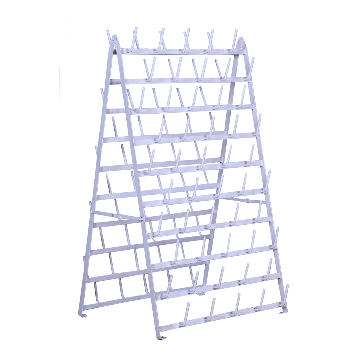 Schilliger Design  Support sèche bouteilles en métal Noir 59x54x10cm