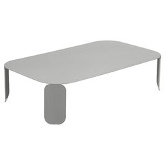 Fermob Bebop Table basse Bebop rectangulaire H29 Gris L 120 x l 70 x H29cm