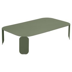 Fermob Bebop Table basse Bebop rectangulaire H29 Vert pistache L 120 x l 70 x H29cm