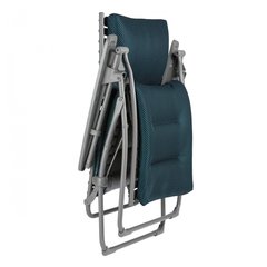 Lafuma Mobilier BE COMFORT ® Fauteuil relax Be Confort Evolution Bleu canard 114x85x69cm