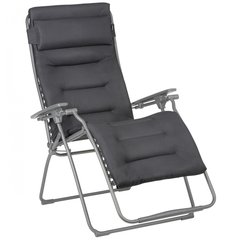 Lafuma Mobilier BE COMFORT ® Fauteuil relax Be Confort Futura XL Gris fert 125x90x76cm