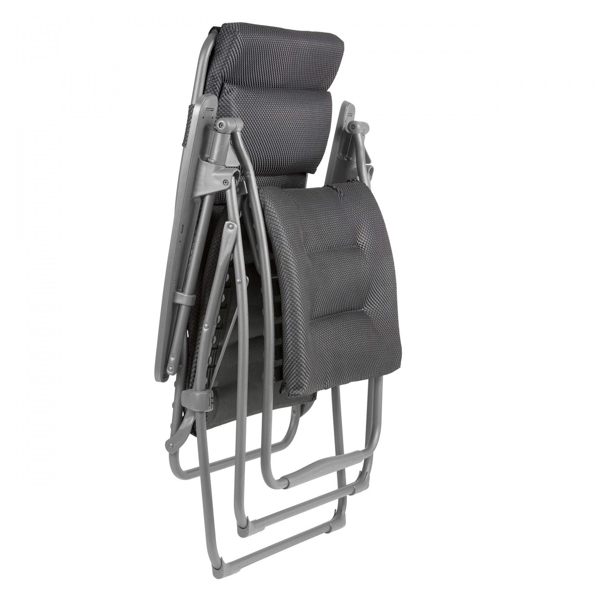 Lafuma Mobilier BE COMFORT ® Fauteuil relax Be Confort Futura XL Gris fert 125x90x76cm