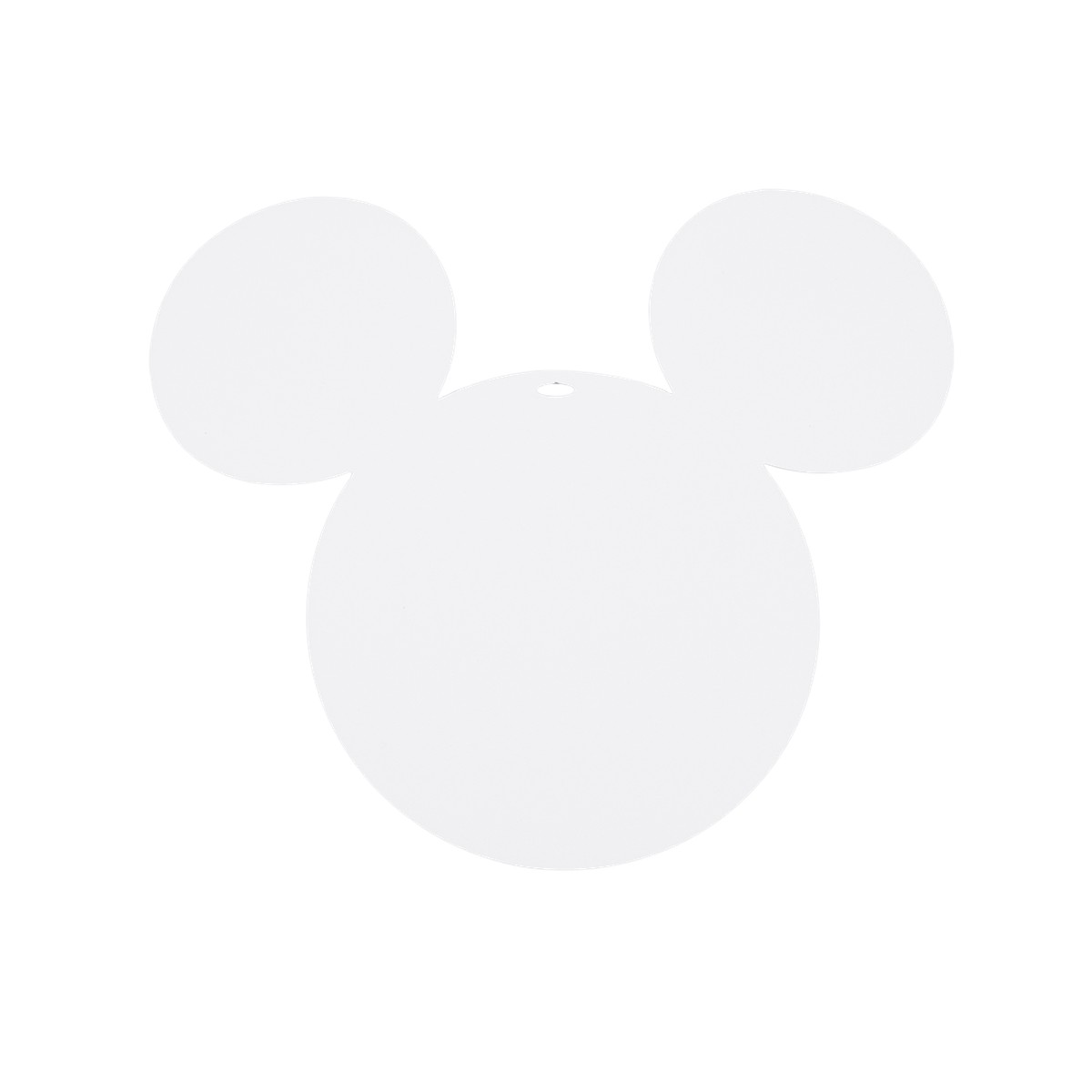 Fermob Mickey Mouse Dessous de plat Mickey Blanc L 25.4 x l 22cm