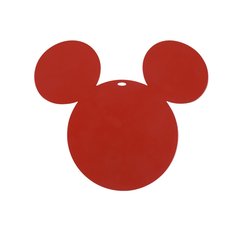 Fermob Mickey Mouse Dessous de plat Mickey Rouge cerise L 25.4 x l 22cm