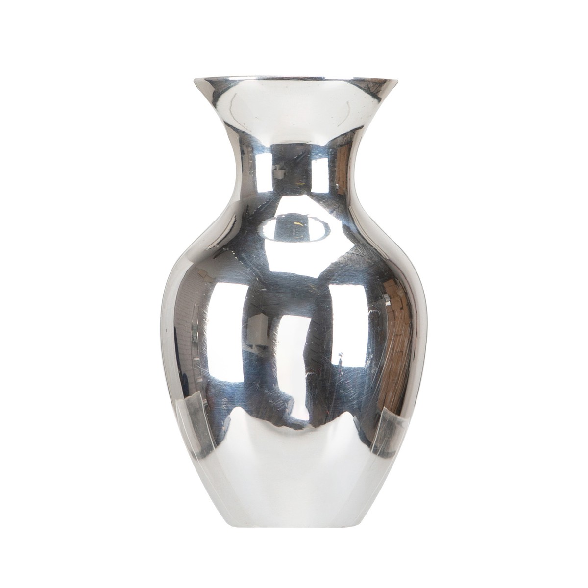 Schilliger Design  Vase soliflore argenté  10cm