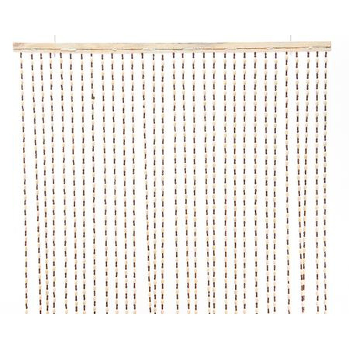   rideau perles bois naturel. 1.5x90x200cm  1.5x90x200cm