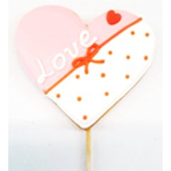 Carlota's  Sablé Déco Coeur Love  50gr