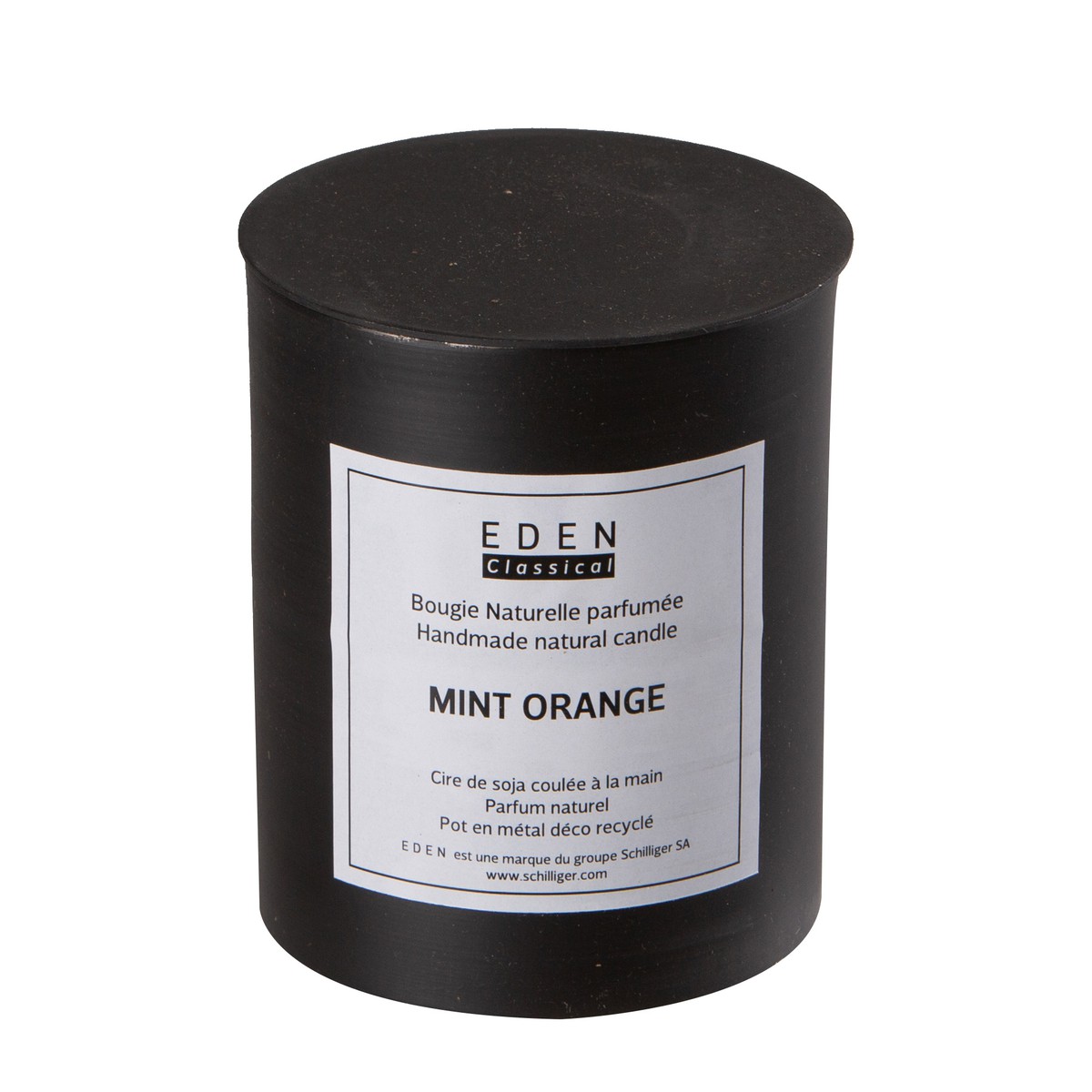 Eden EDEN Classical Bougie Parfumée Mint Orange, Eden Classical  10x10x12.5cm