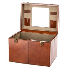 Schilliger Design Céleste Vanity case Céleste Brun caramel 35.5x26.5x26.5cm