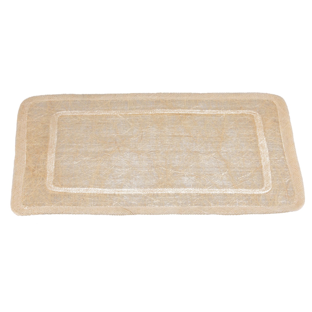 Schilliger Design  Set de table Papao rectangle Blanc chenu 33x48cm