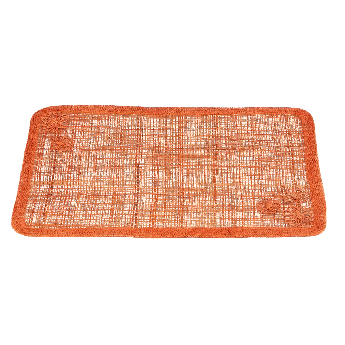 Schilliger Design  Set de table Araiti rectangle Rouge corail 33x48cm