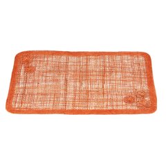 Schilliger Design  Set de table Araiti rectangle Rouge corail 33x48cm