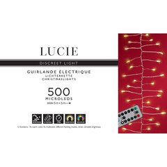 Lucie Discreet Light Guirlande 500 Micro LED Chaudes et Multicolores Int./Ext.  5m