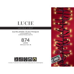 Lucie Luciole Light Guirlande 874 LED Chaudes et Froides Int./Ext. Lucioles  5.2m