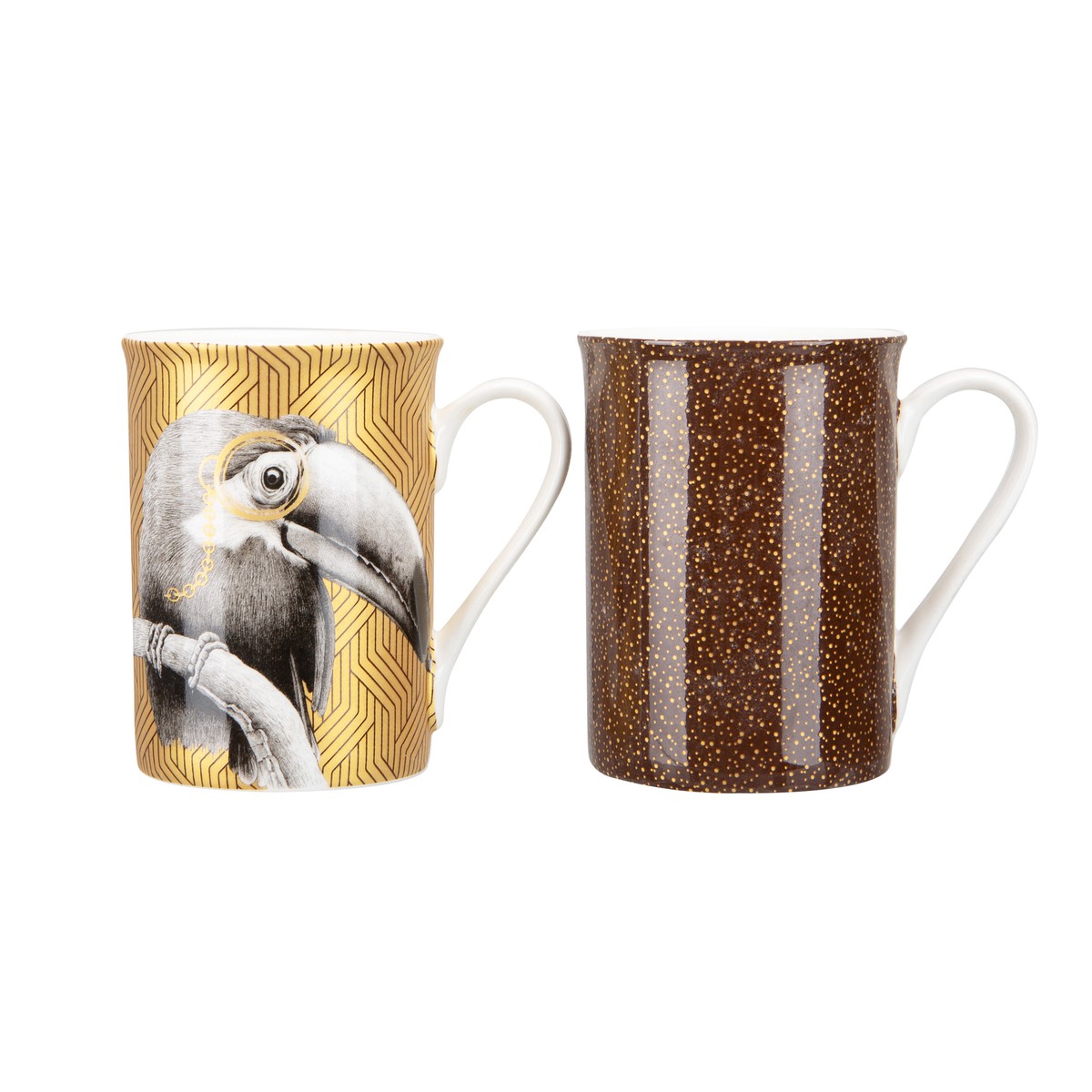 Lot De 5 Mugs Collection PUAKA Video Production Wiesbaden (environ 1995) - Occasion Vintage