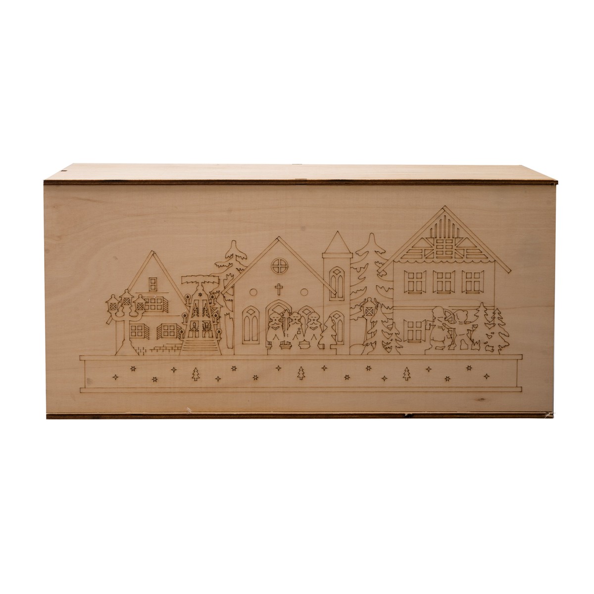 Schilliger Design  Le village illuminé  45x13.5x20cm