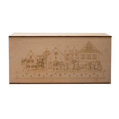 Schilliger Design  Le village illuminé  45x13.5x20cm