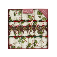 Robin Reed Robin Reed Crackers Holly Bells 6pcs  30cm