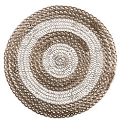 Schilliger Sélection  Set de table en fil de fer tressé  32x32x1cm