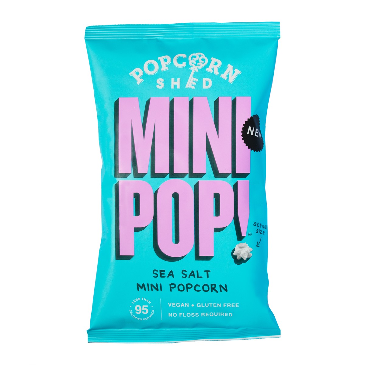 Popcorn Shed  Mini Popcorn Sel de mer 20gr Sans couleur 20gr