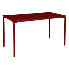 Fermob Calvi Table Calvi haute Rouge groseille L 160 x l 80 x H92cm
